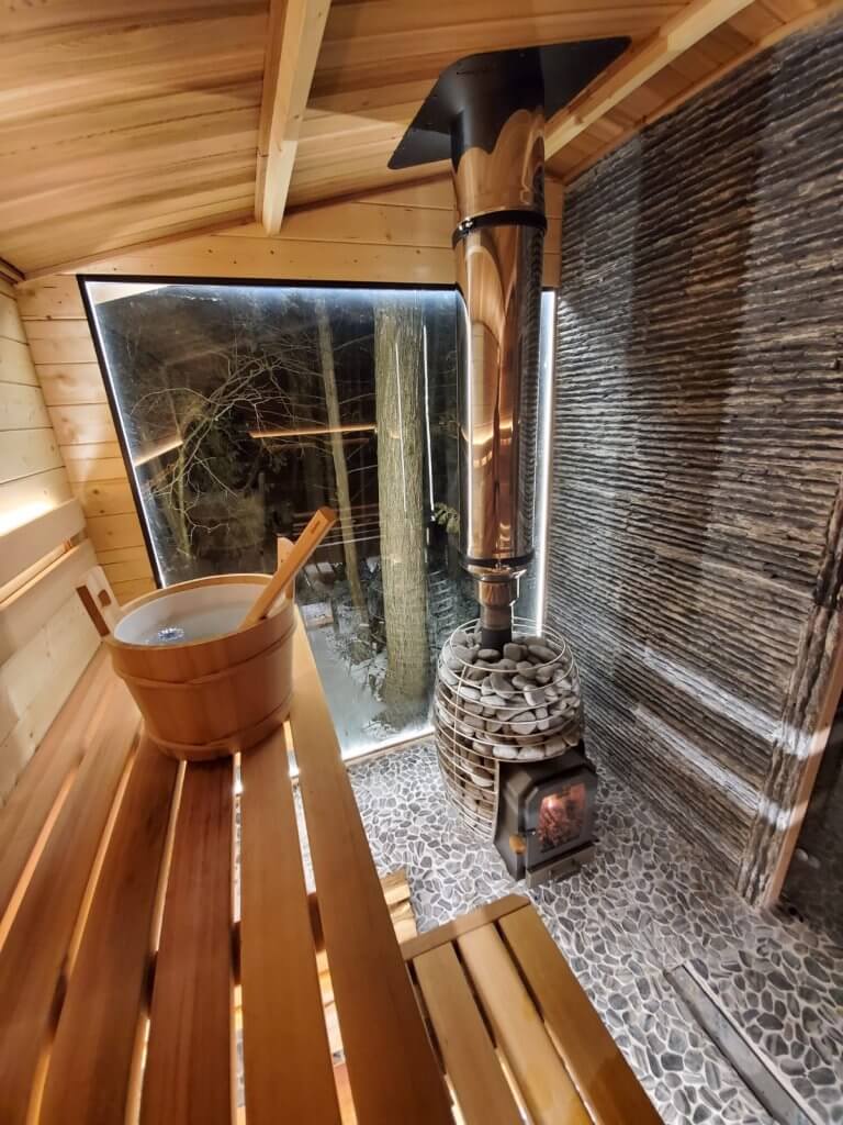install a sauna