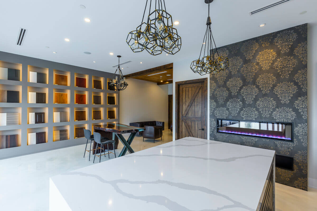 Curated visual reference: Gallery Detail: Stylish Country Style Renovation With Marble Table